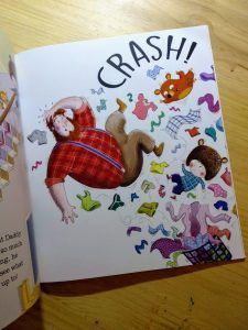 Libro para leer en inglés Do not wash this bear pagina