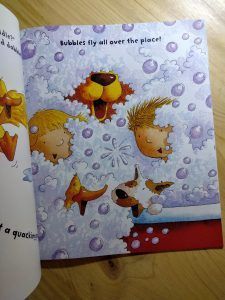 Libro en inglés infantiles big red bath