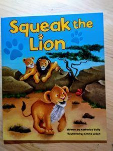  Cuentos y libros en inglés Squeak the lion